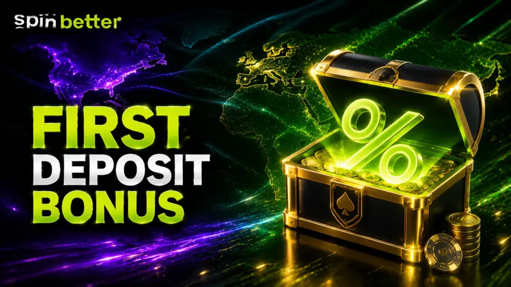 Spinbetter first deposit bonus