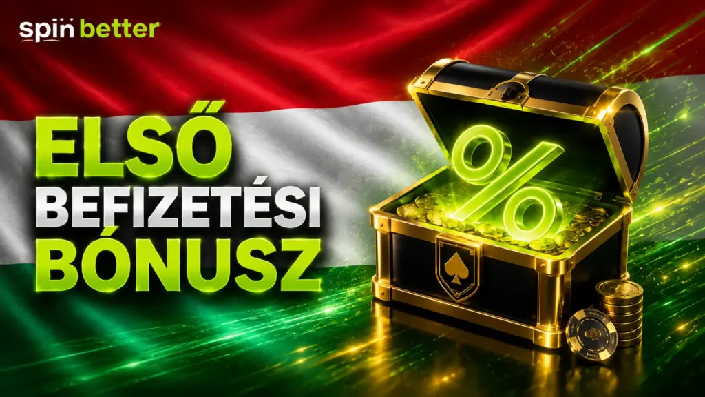 Spinbetter első befizetési bónusz