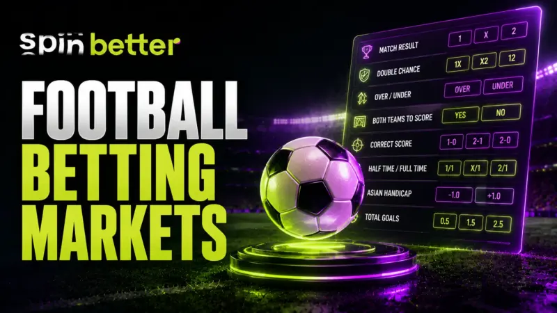 Spinbetter football betting markets