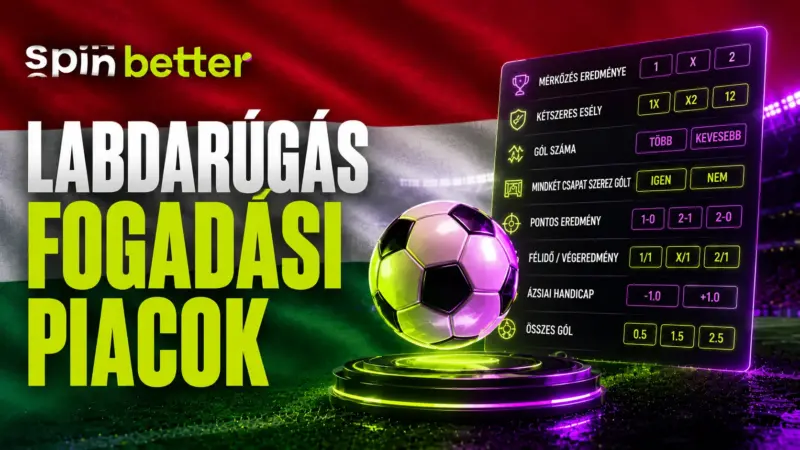 Spinbetter futball fogadási piacok
