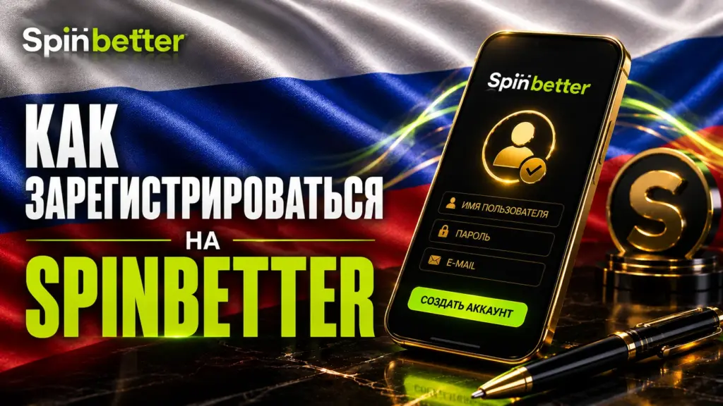Spinbetter: как зарегистрироваться