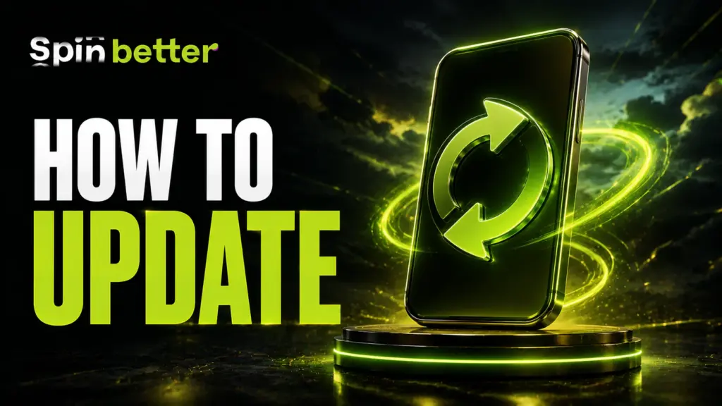 Spinbetter how to update