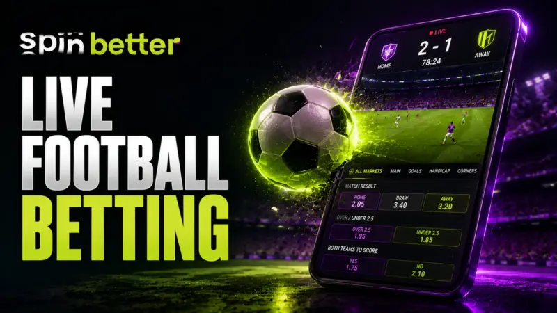Spinbetter live football betting