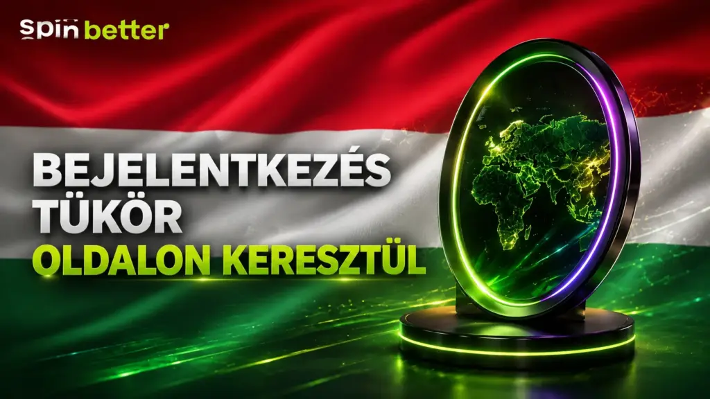 A Spinbetter elérése tüköroldalon keresztül