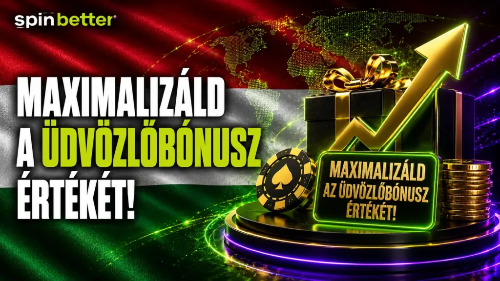 A Spinbetter maximalizálja az üdvözlő bónuszt