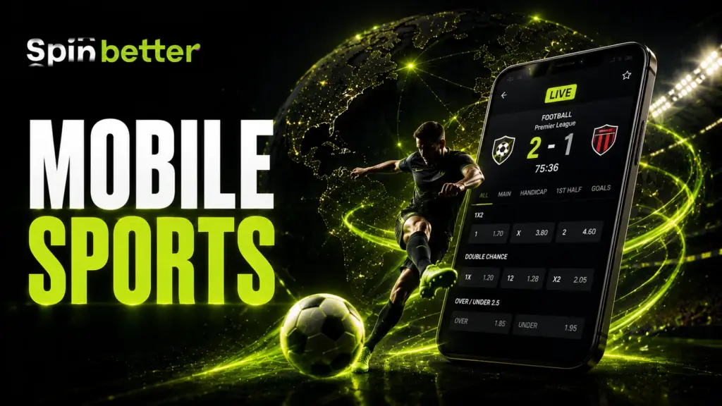 Spinbetter mobile sports