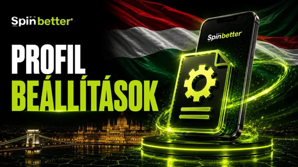 Spinbetter profilkonfiguráció