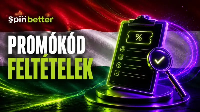 Spinbetter promóciós kód feltételei