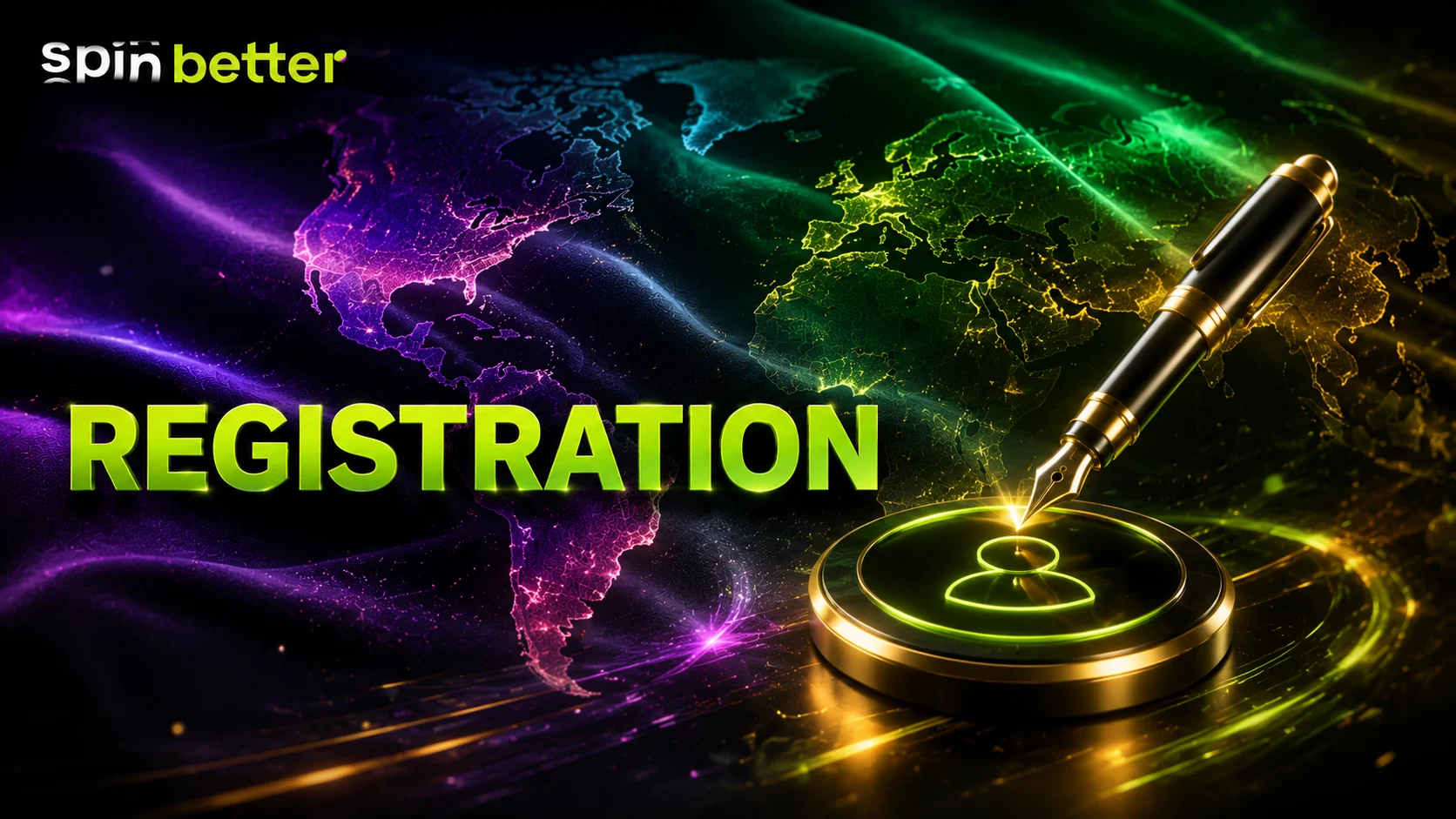 Spinbetter registration