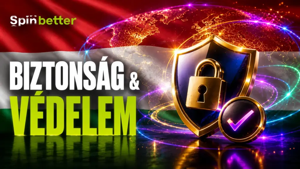 Spinbetter biztonság és védelem