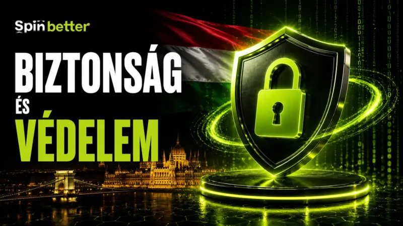 Spinbetter biztonság és védelem