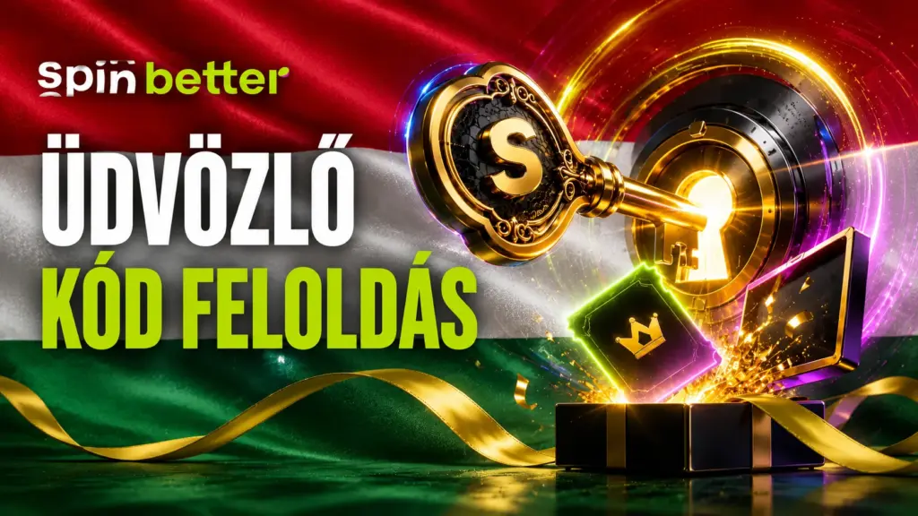 Spinbetter üdvözlőkód feloldása
