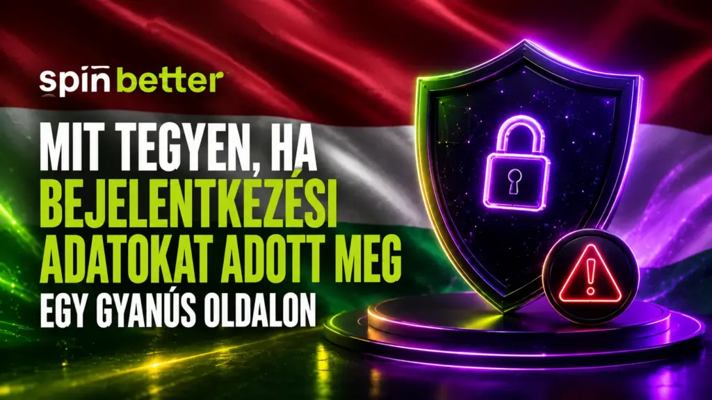 Spinbetter – mit kell tennie, ha gyanús webhelyen adta meg hitelesítő adatait?